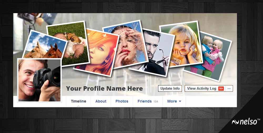 Facebook coverpage template three